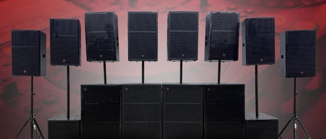 K1P sound system equipment available for hire