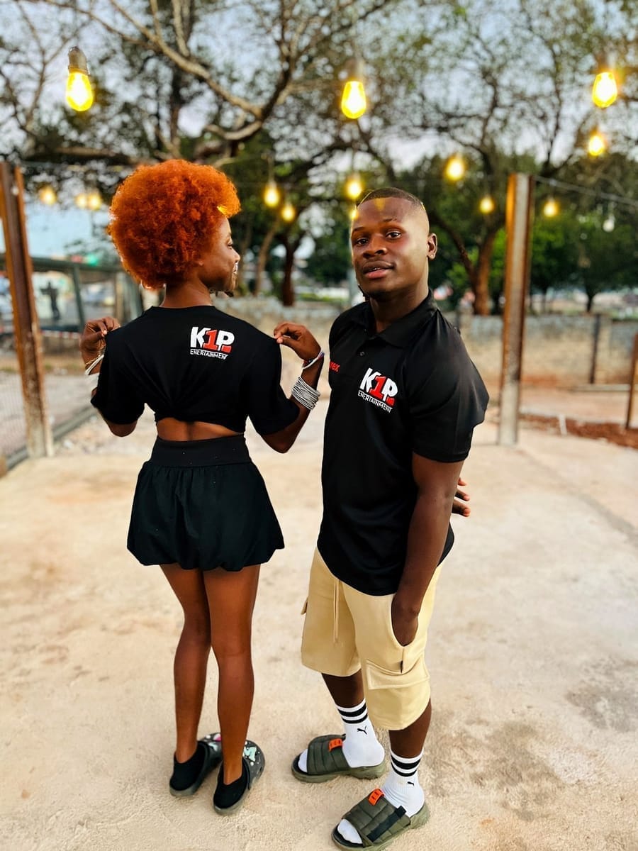 K1P merch: Golf Shirt + Crop Top
